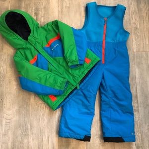 Columbia kids 4T two piece snowsuit